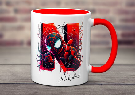 Hrnek Abeceda Spidermann