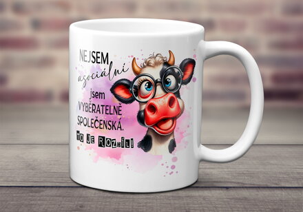 Keramický hrnek Asociální PRO NI