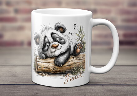 Hrnek Kreslená Panda