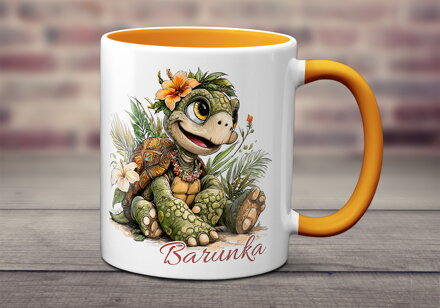 Hrnek Kreslená Želva
