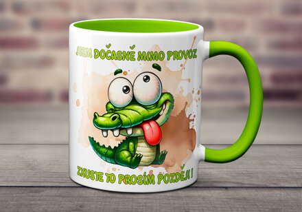 Keramický hrnek Mimo provoz