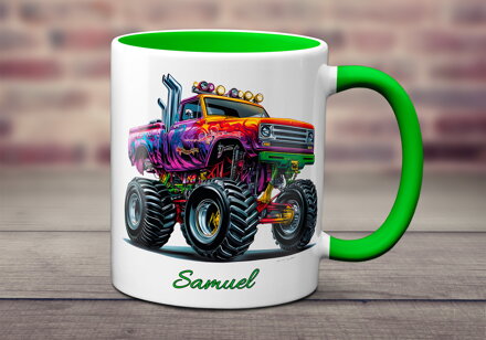 Hrnek se jménem Monster truck