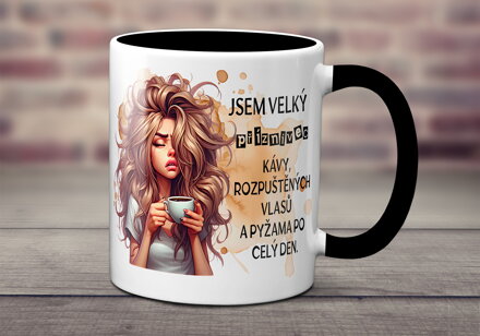 Keramický hrnek Velký příznivec kávy