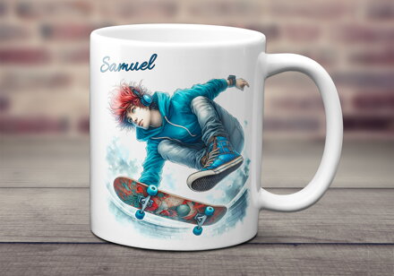 Hrnek Kluk skateboard