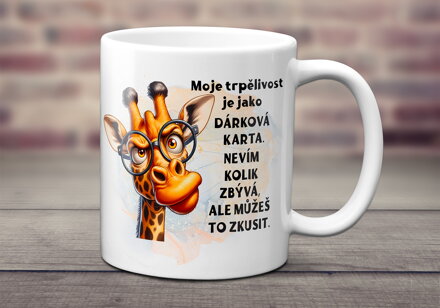 Keramický hrnek Trpělivost