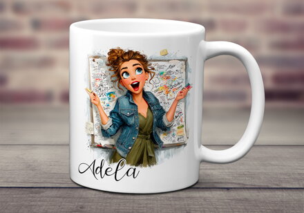 Keramický hrnek Učitelka