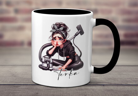 Keramický hrnek Úklid