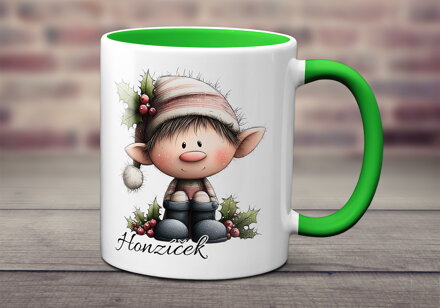 Hrnek Vánoční Elfové