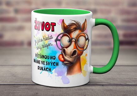 Keramický hrnek ŽIVOT