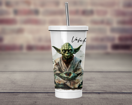 Termopohárek s brčkem Star Wars