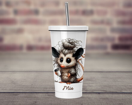 Termopohárek s brčkem Vačice