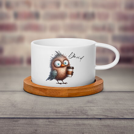 Makronka hrneček Bird