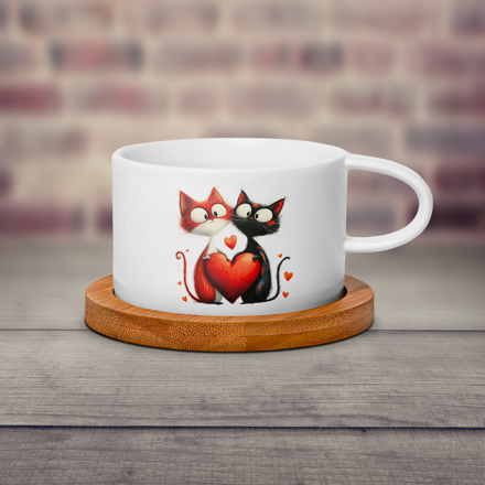 Makronka hrneček CatLove