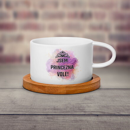Makronka hrneček Jsem princezna VOLE