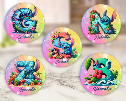 Magnetky Abeceda Modrá příšerka