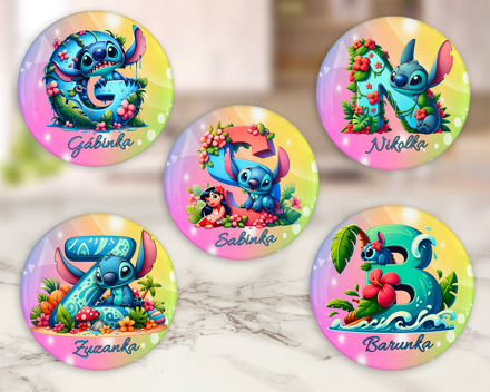 Magnetky Abeceda Stitch