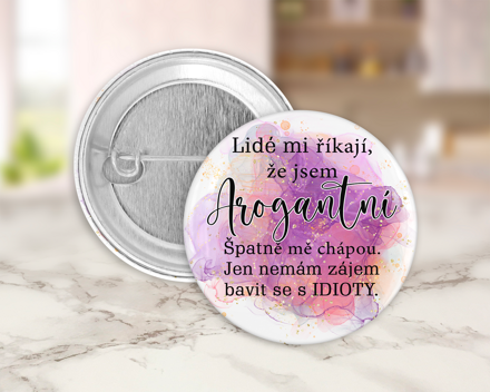 Připínáček/Přívěsek HLÁŠKY