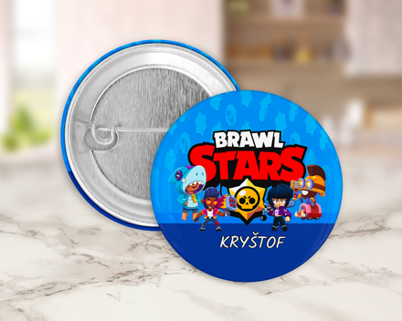 Připínáček/Přívěsek Brawl Stars