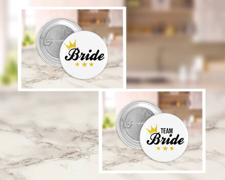 Připínáček/Přívěsek BRIDE