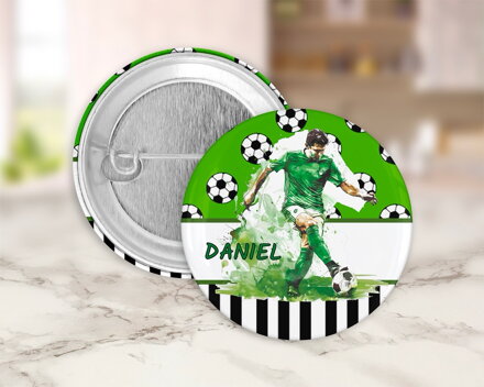 Připínáček/Přívěsek Fotbal