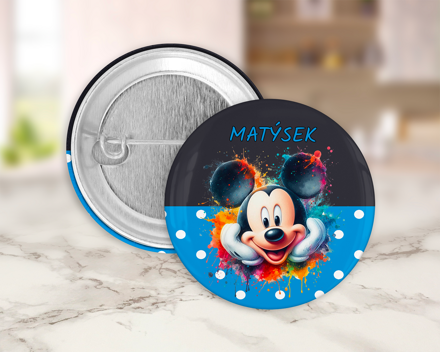 Připínáček/Přívěsek Mickey