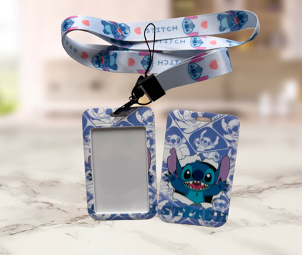 Visačka Stitch bílo/modrá