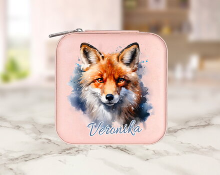 Mini šperkovnice Liška
