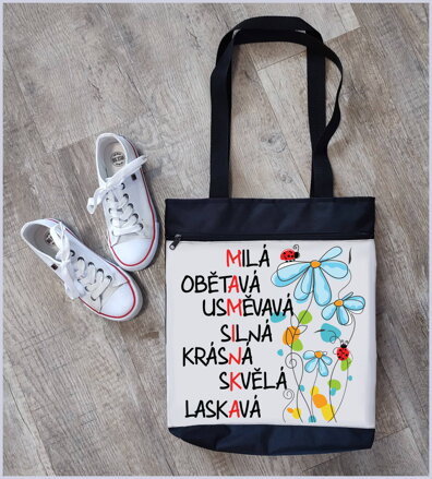 Černá taška Maminka