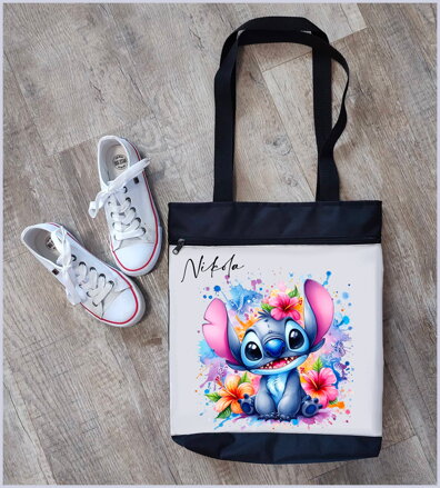 Černá taška Stitch