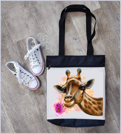 Nákupní taška Žirafa