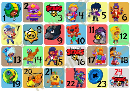 Adventní kalendář Brawl  