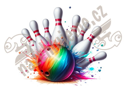 Nažehlovačka Bowling