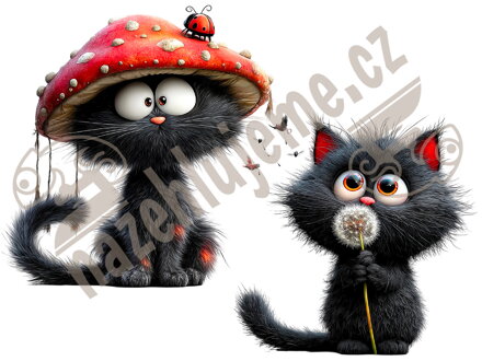 Nažehlovakča Černý kocourek