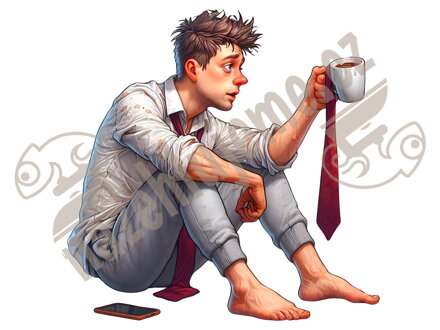 Nažehlovačka Coffee Boy