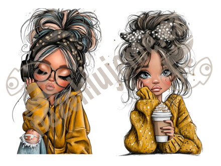 Nažehlovačka Dívka V1