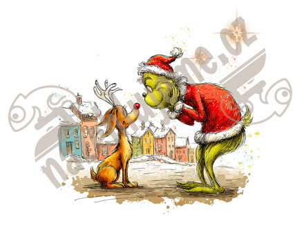 Nažehlovačka Grinch 2