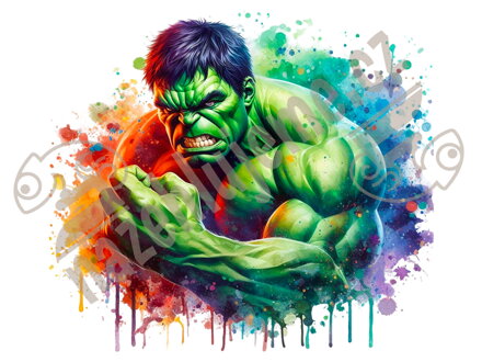 Nažehlovačka Hulk