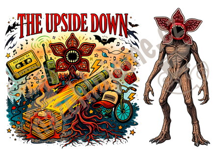 Samolepka Obrácený svět