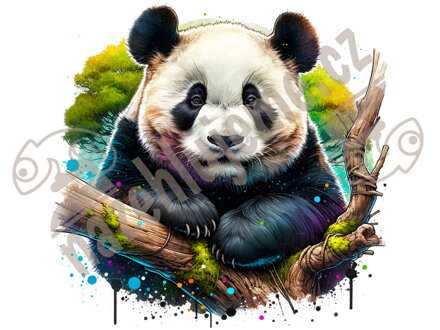 Nažehlovačka Panda