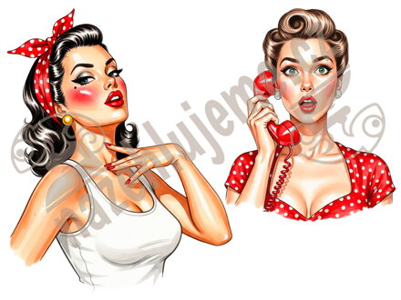 Nažehlovačka Retro women