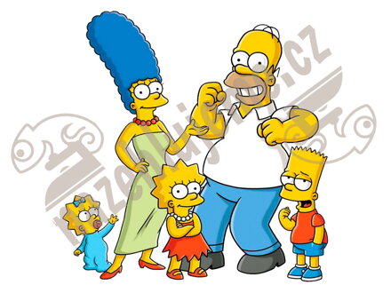 Nažehlovačka Simpsons