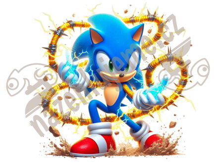 Nažehlovačka Sonic