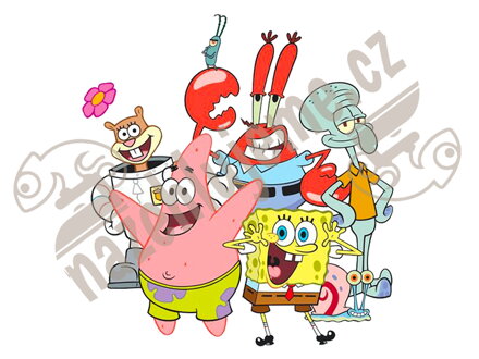 Nažehlovačka Spongebob