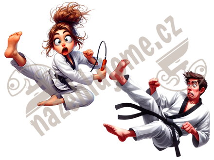 Nažehlovačka Taekwondo