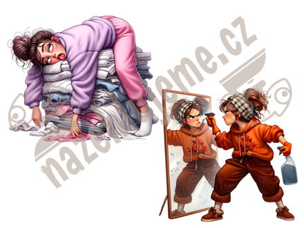 Nažehlovačka Úklid