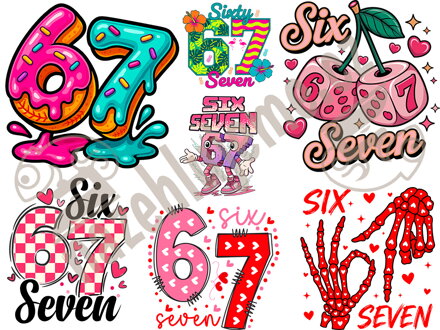 Nažehlovací arch Holka 67