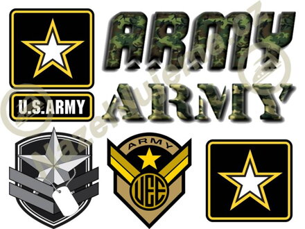 Nažehlovací arch Army 1