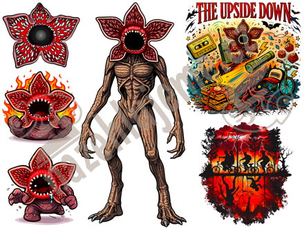 Samolepky arch Obrácený svět 1