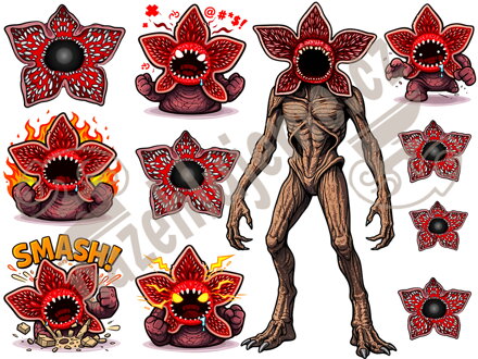 Nažehlovací arch Obrácený svět