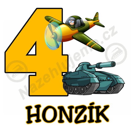 Narozeninová nažehlovačka Army